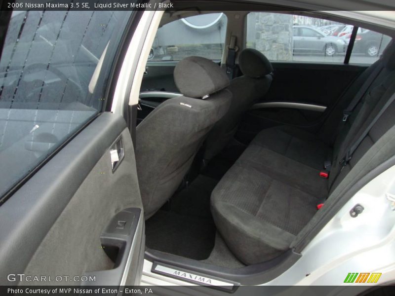 Liquid Silver Metallic / Black 2006 Nissan Maxima 3.5 SE