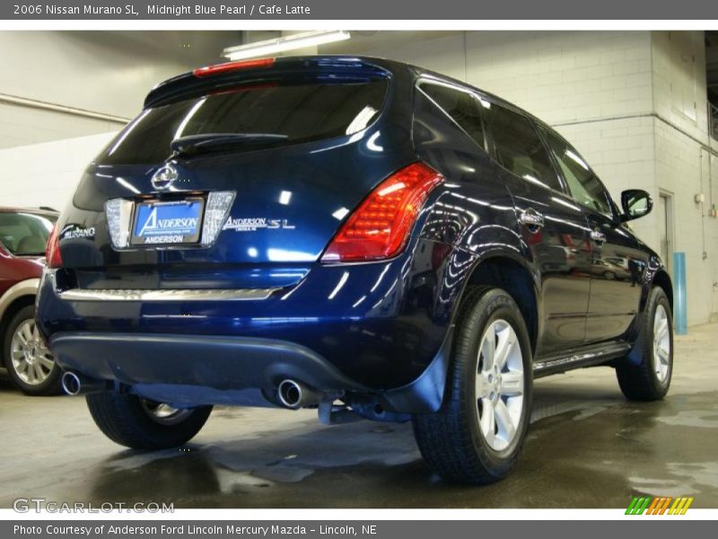 Midnight Blue Pearl / Cafe Latte 2006 Nissan Murano SL