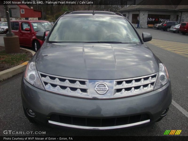 Platinum Pearl Metallic / Cafe Latte 2006 Nissan Murano SL AWD