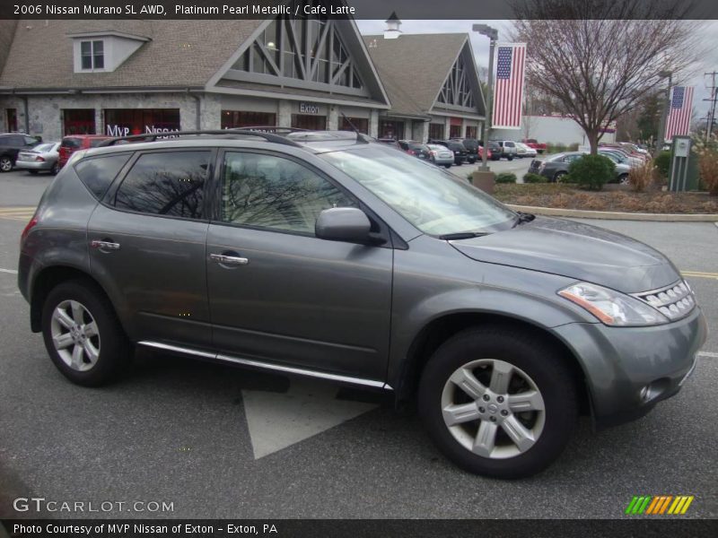 Platinum Pearl Metallic / Cafe Latte 2006 Nissan Murano SL AWD