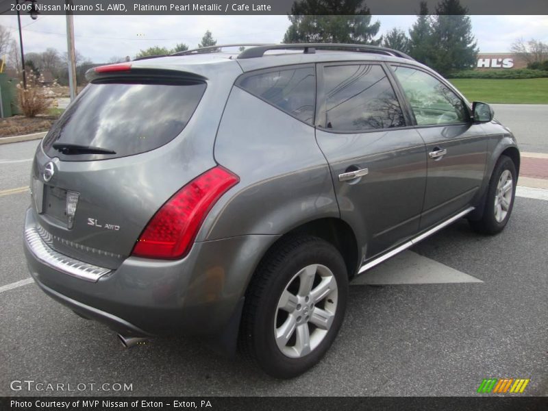 Platinum Pearl Metallic / Cafe Latte 2006 Nissan Murano SL AWD
