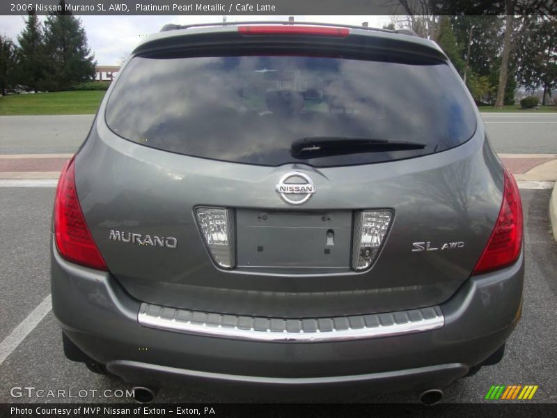 Platinum Pearl Metallic / Cafe Latte 2006 Nissan Murano SL AWD