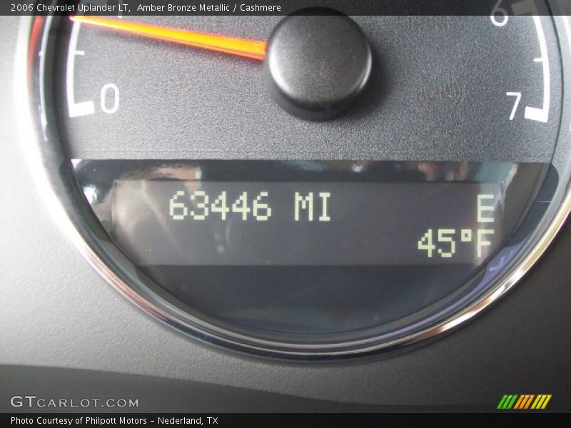 Amber Bronze Metallic / Cashmere 2006 Chevrolet Uplander LT