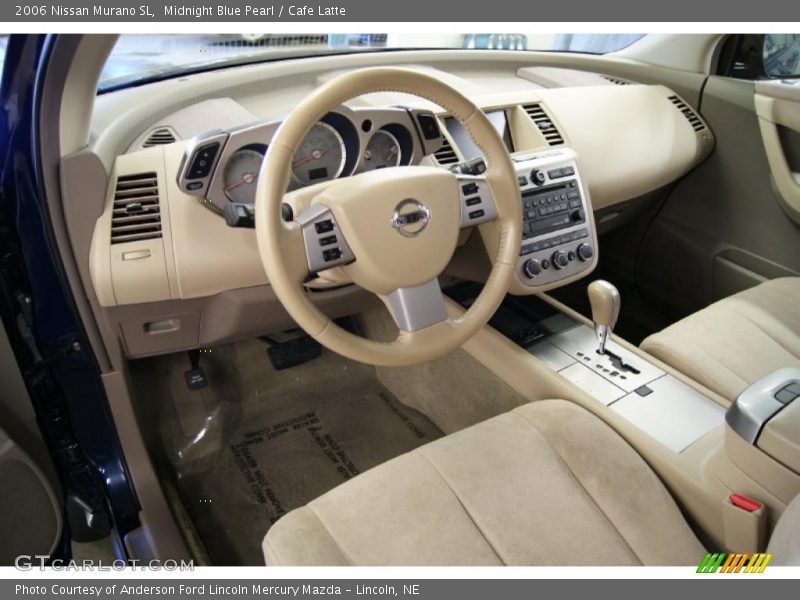 Midnight Blue Pearl / Cafe Latte 2006 Nissan Murano SL