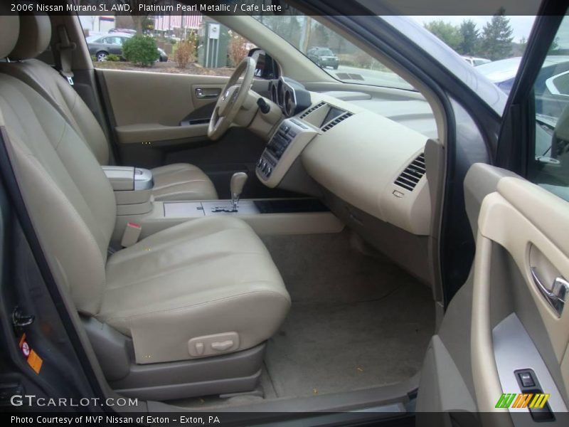 Platinum Pearl Metallic / Cafe Latte 2006 Nissan Murano SL AWD