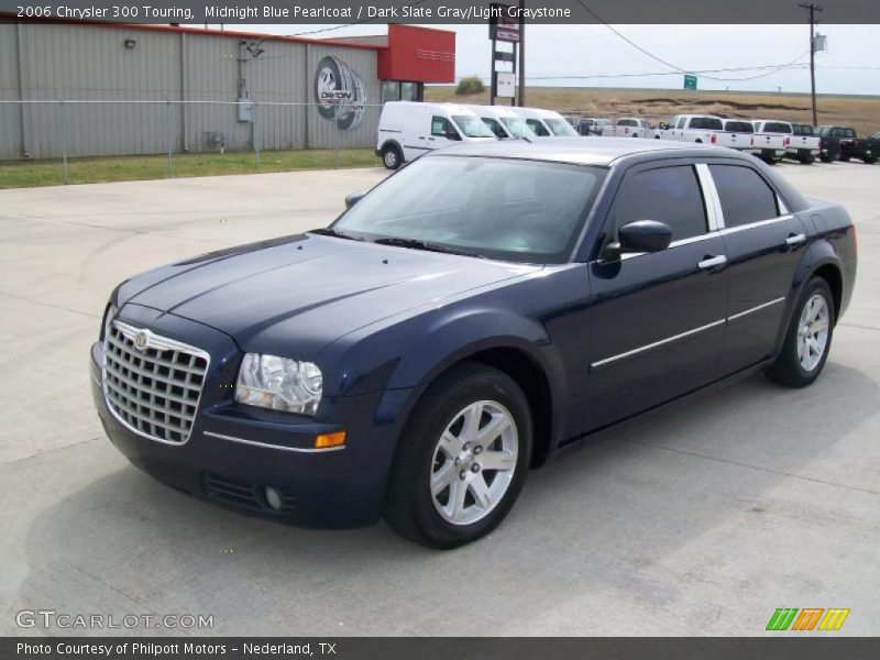 Midnight Blue Pearlcoat / Dark Slate Gray/Light Graystone 2006 Chrysler 300 Touring