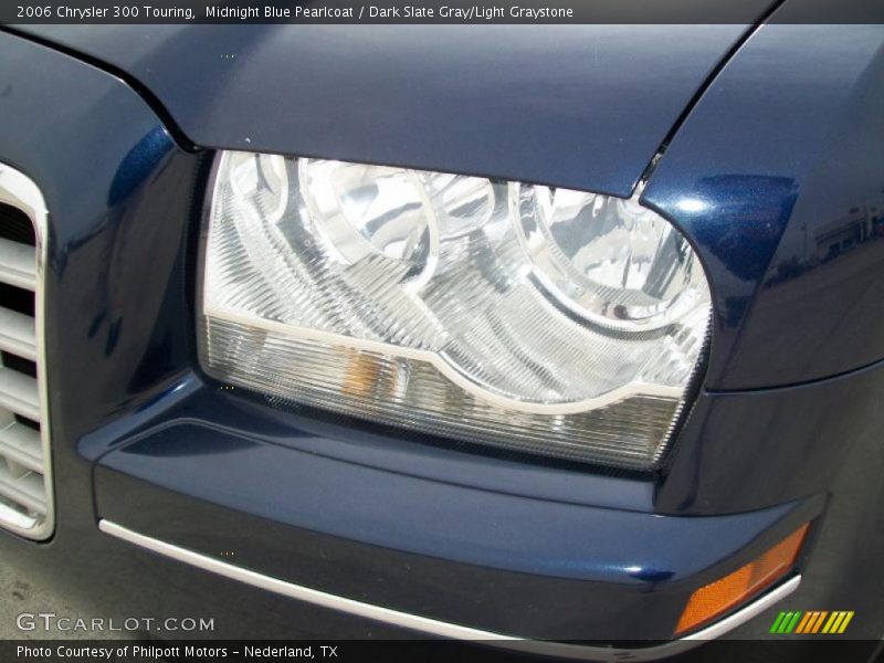 Midnight Blue Pearlcoat / Dark Slate Gray/Light Graystone 2006 Chrysler 300 Touring