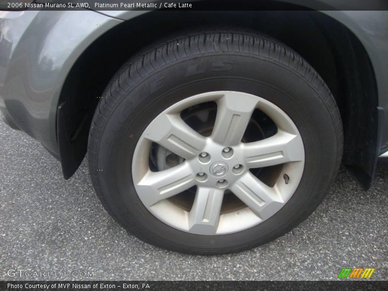 Platinum Pearl Metallic / Cafe Latte 2006 Nissan Murano SL AWD
