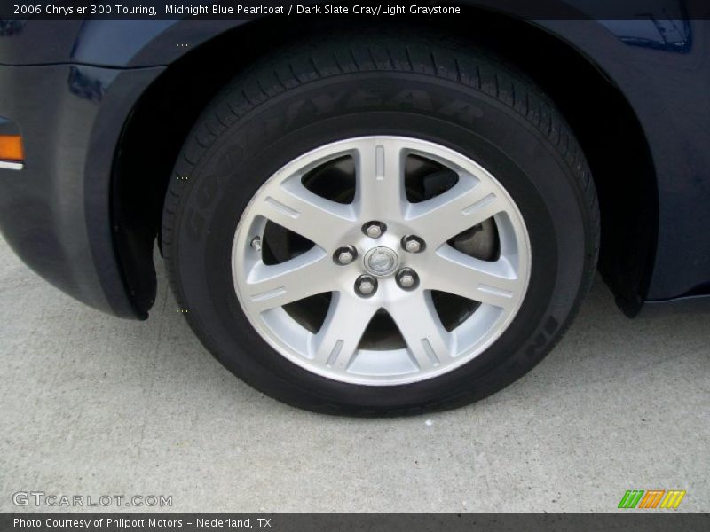 Midnight Blue Pearlcoat / Dark Slate Gray/Light Graystone 2006 Chrysler 300 Touring