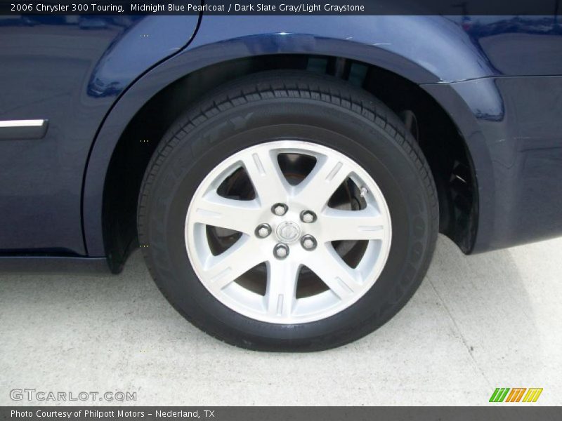 Midnight Blue Pearlcoat / Dark Slate Gray/Light Graystone 2006 Chrysler 300 Touring