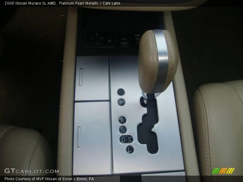 Platinum Pearl Metallic / Cafe Latte 2006 Nissan Murano SL AWD