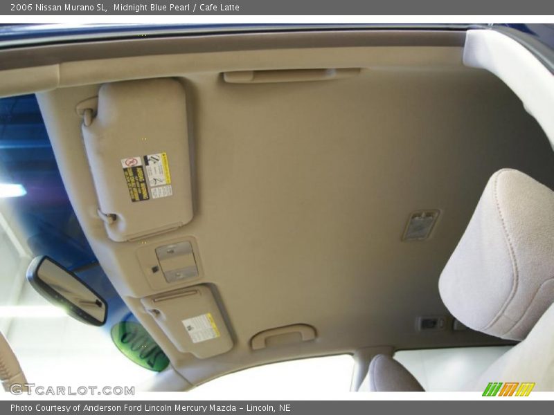 Midnight Blue Pearl / Cafe Latte 2006 Nissan Murano SL