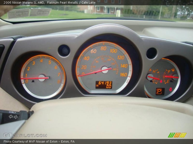 Platinum Pearl Metallic / Cafe Latte 2006 Nissan Murano SL AWD
