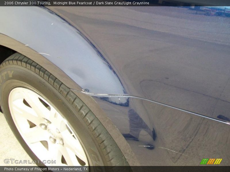 Midnight Blue Pearlcoat / Dark Slate Gray/Light Graystone 2006 Chrysler 300 Touring