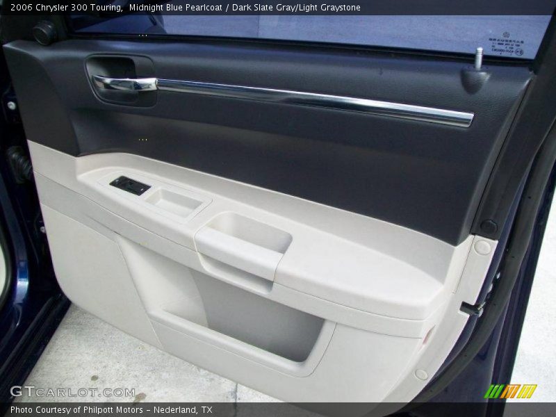 Midnight Blue Pearlcoat / Dark Slate Gray/Light Graystone 2006 Chrysler 300 Touring