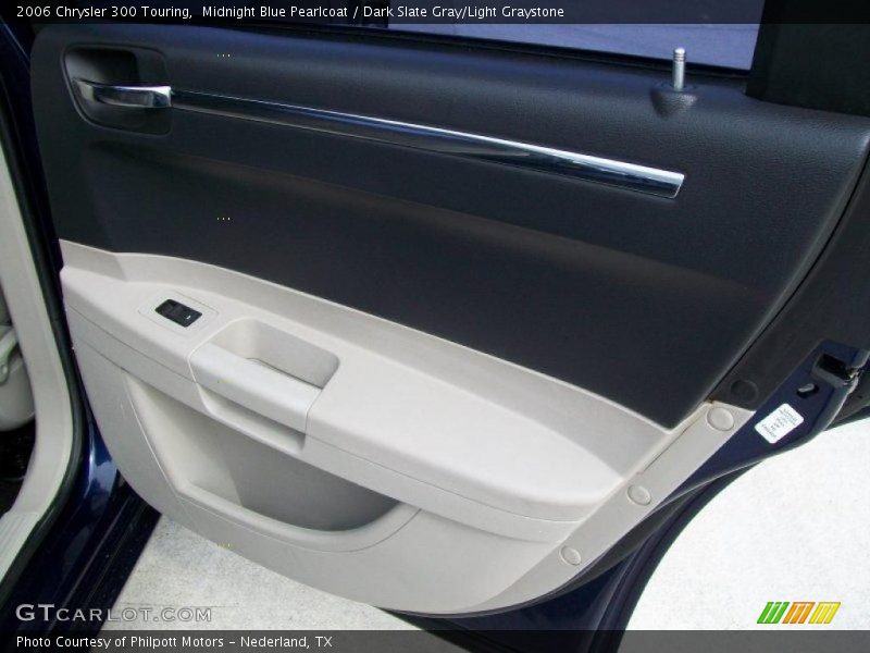 Midnight Blue Pearlcoat / Dark Slate Gray/Light Graystone 2006 Chrysler 300 Touring