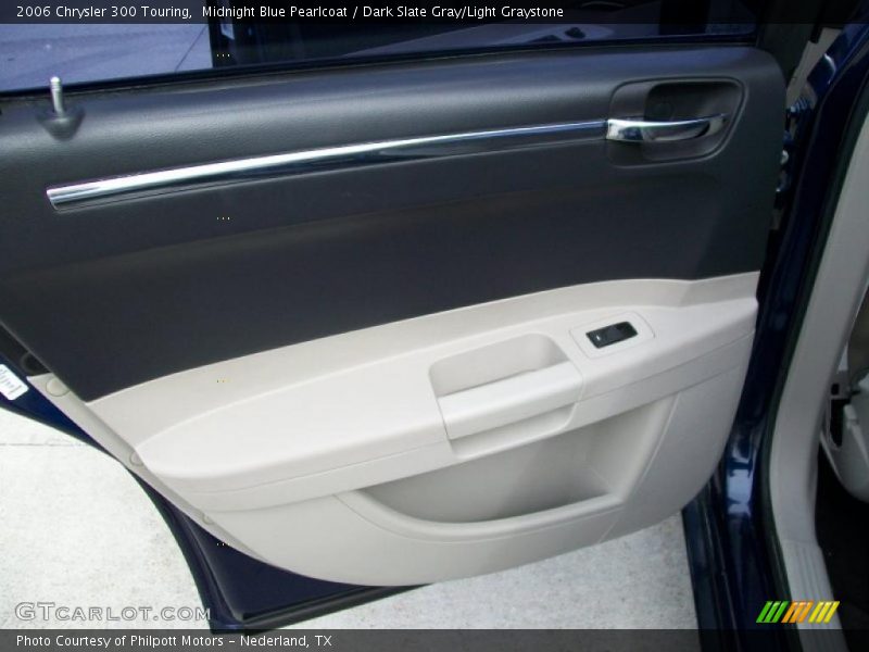 Midnight Blue Pearlcoat / Dark Slate Gray/Light Graystone 2006 Chrysler 300 Touring
