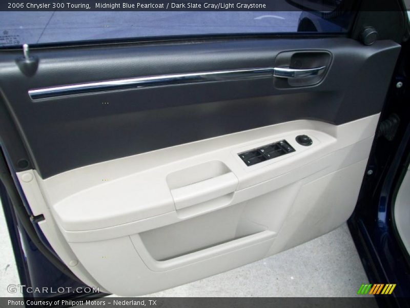 Midnight Blue Pearlcoat / Dark Slate Gray/Light Graystone 2006 Chrysler 300 Touring