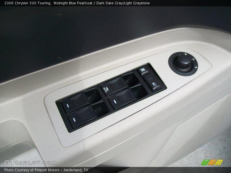 Midnight Blue Pearlcoat / Dark Slate Gray/Light Graystone 2006 Chrysler 300 Touring