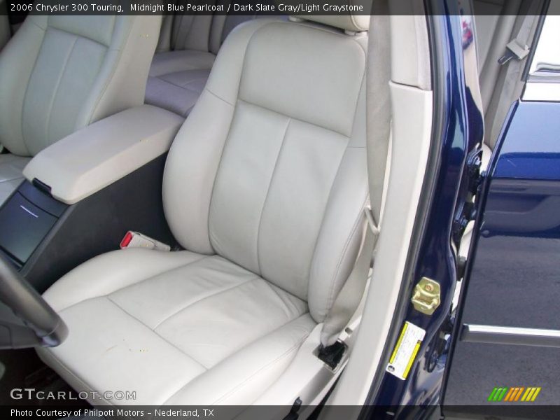 Midnight Blue Pearlcoat / Dark Slate Gray/Light Graystone 2006 Chrysler 300 Touring
