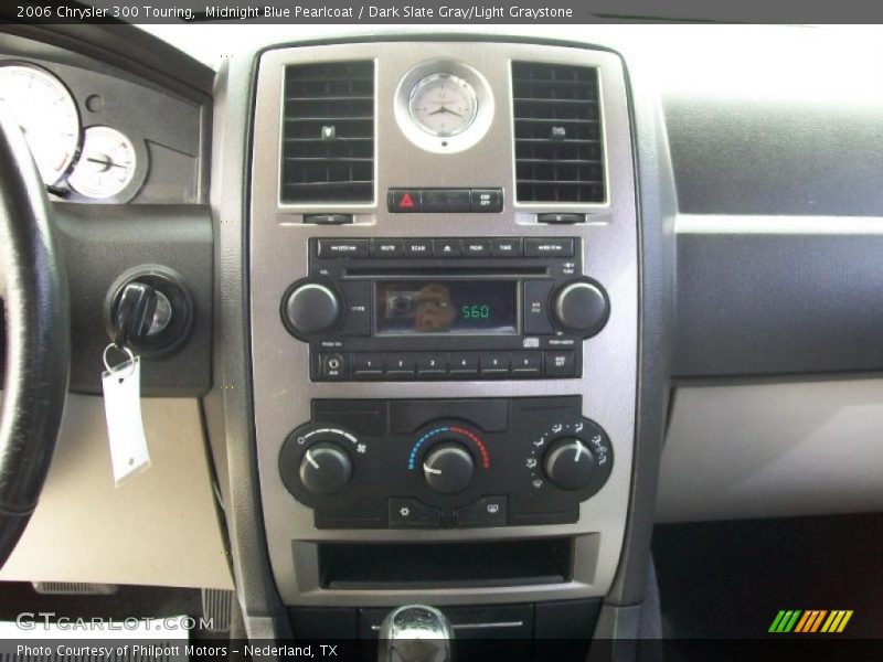 Midnight Blue Pearlcoat / Dark Slate Gray/Light Graystone 2006 Chrysler 300 Touring