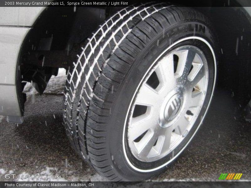 Spruce Green Metallic / Light Flint 2003 Mercury Grand Marquis LS