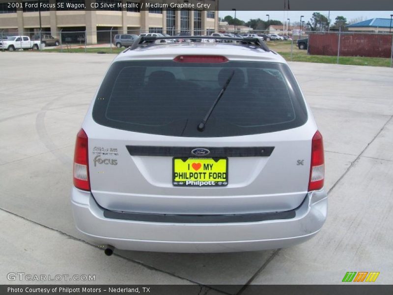 CD Silver Metallic / Medium Graphite Grey 2001 Ford Focus SE Wagon