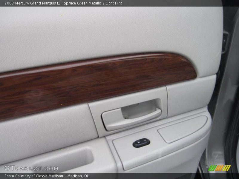 Spruce Green Metallic / Light Flint 2003 Mercury Grand Marquis LS
