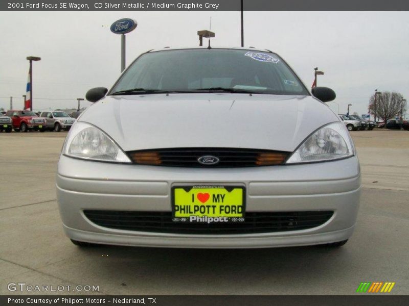 CD Silver Metallic / Medium Graphite Grey 2001 Ford Focus SE Wagon