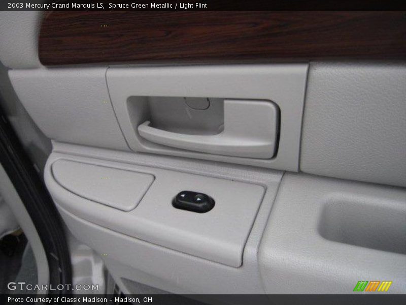 Spruce Green Metallic / Light Flint 2003 Mercury Grand Marquis LS