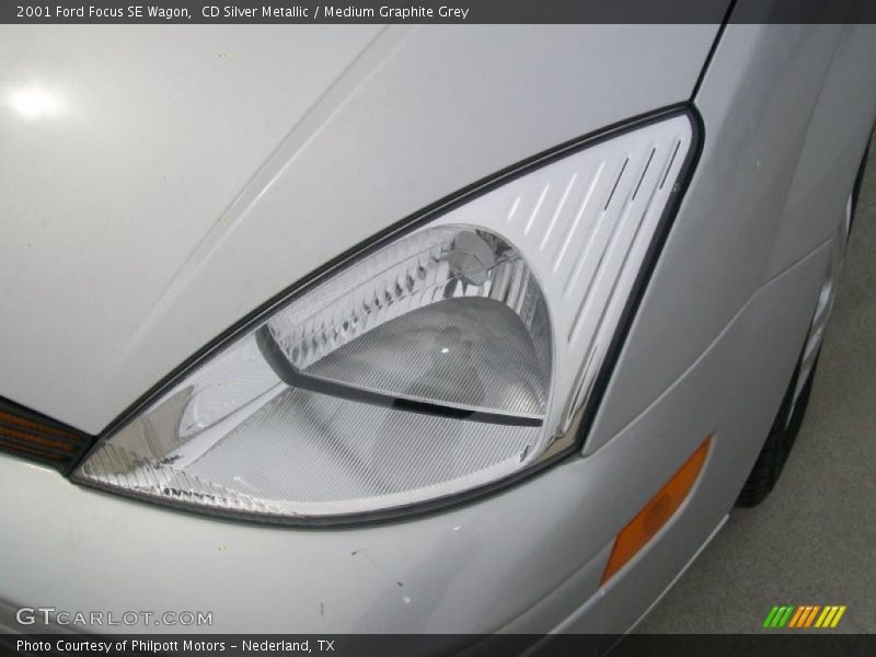 CD Silver Metallic / Medium Graphite Grey 2001 Ford Focus SE Wagon