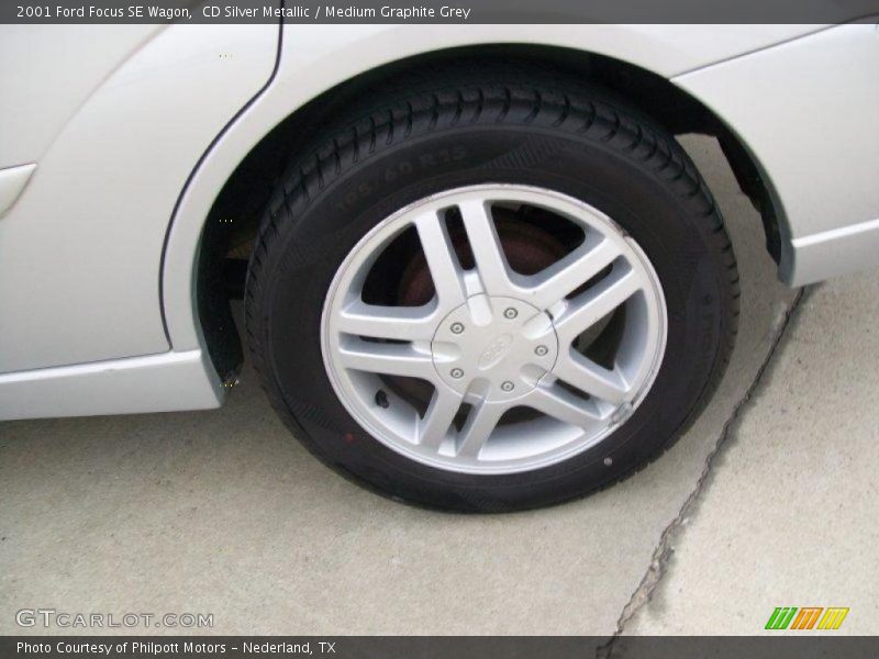 CD Silver Metallic / Medium Graphite Grey 2001 Ford Focus SE Wagon