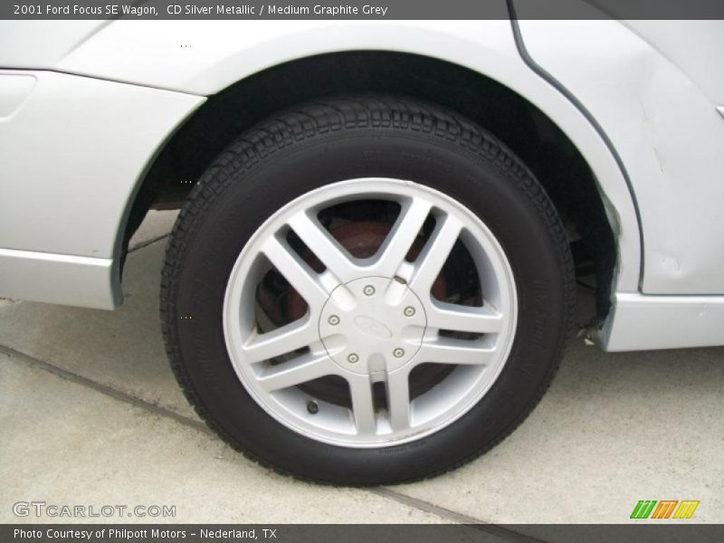 CD Silver Metallic / Medium Graphite Grey 2001 Ford Focus SE Wagon