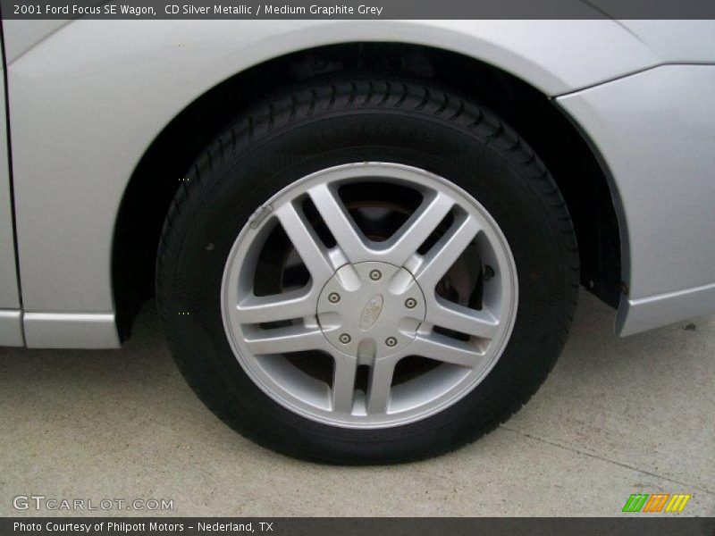 CD Silver Metallic / Medium Graphite Grey 2001 Ford Focus SE Wagon