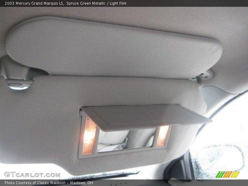 Spruce Green Metallic / Light Flint 2003 Mercury Grand Marquis LS