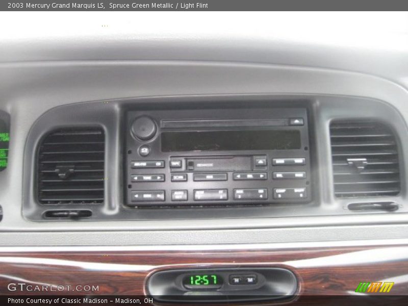Spruce Green Metallic / Light Flint 2003 Mercury Grand Marquis LS