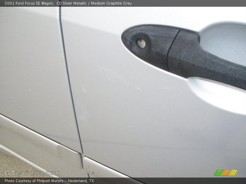 CD Silver Metallic / Medium Graphite Grey 2001 Ford Focus SE Wagon