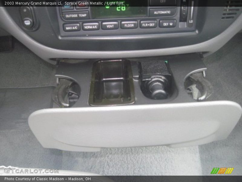 Spruce Green Metallic / Light Flint 2003 Mercury Grand Marquis LS