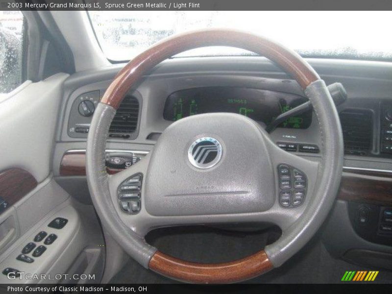 Spruce Green Metallic / Light Flint 2003 Mercury Grand Marquis LS