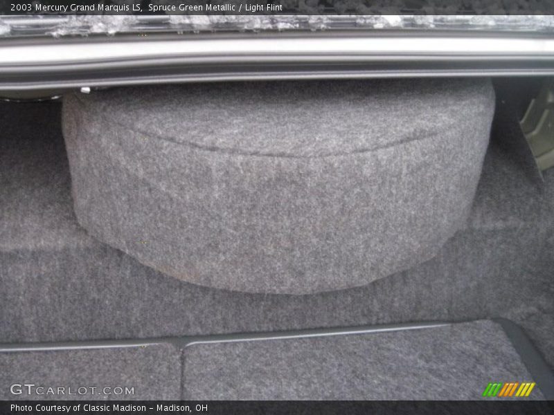 Spruce Green Metallic / Light Flint 2003 Mercury Grand Marquis LS