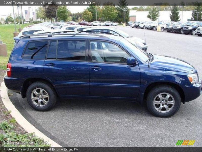 Indigo Ink Pearl / Ash Gray 2006 Toyota Highlander V6 4WD