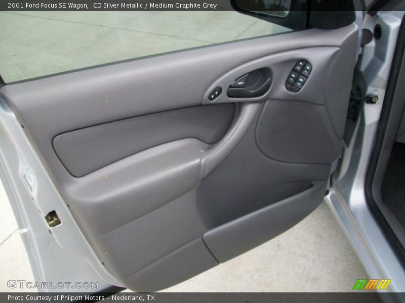 CD Silver Metallic / Medium Graphite Grey 2001 Ford Focus SE Wagon