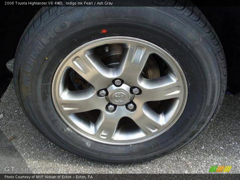 Indigo Ink Pearl / Ash Gray 2006 Toyota Highlander V6 4WD