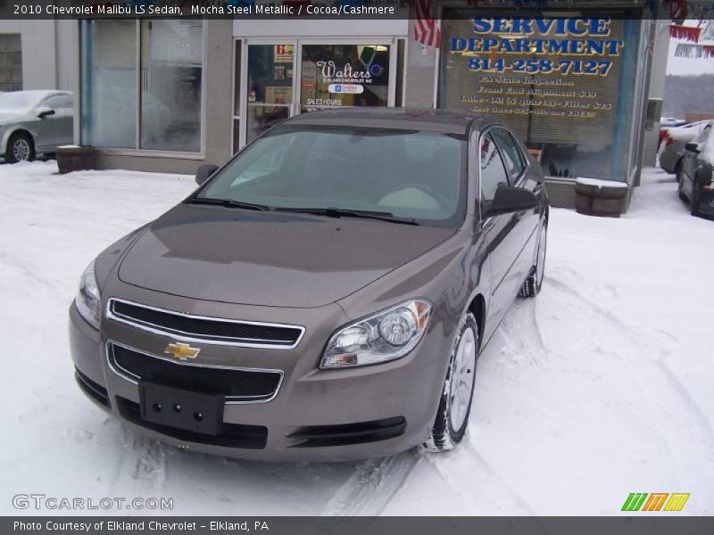 Mocha Steel Metallic / Cocoa/Cashmere 2010 Chevrolet Malibu LS Sedan