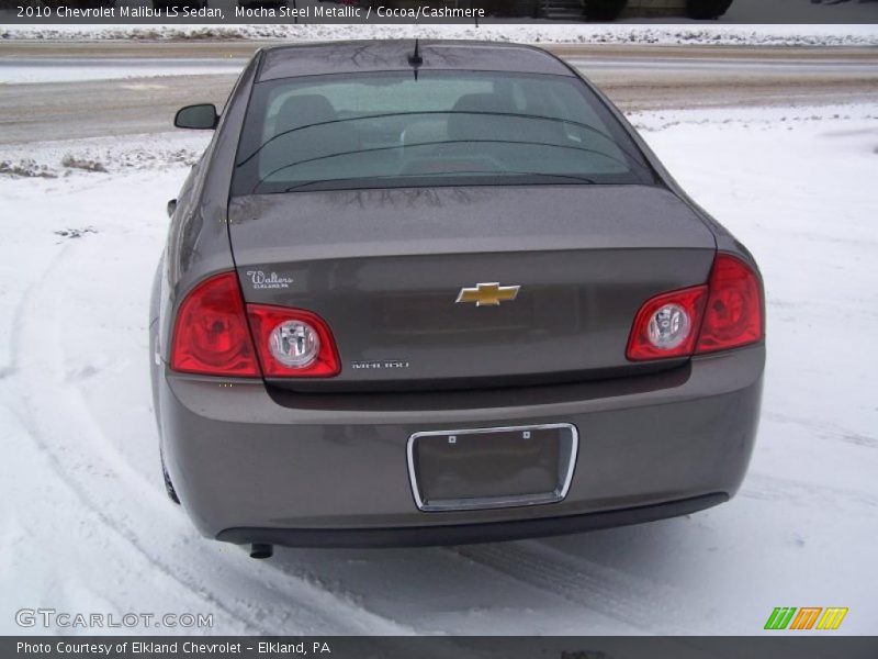 Mocha Steel Metallic / Cocoa/Cashmere 2010 Chevrolet Malibu LS Sedan