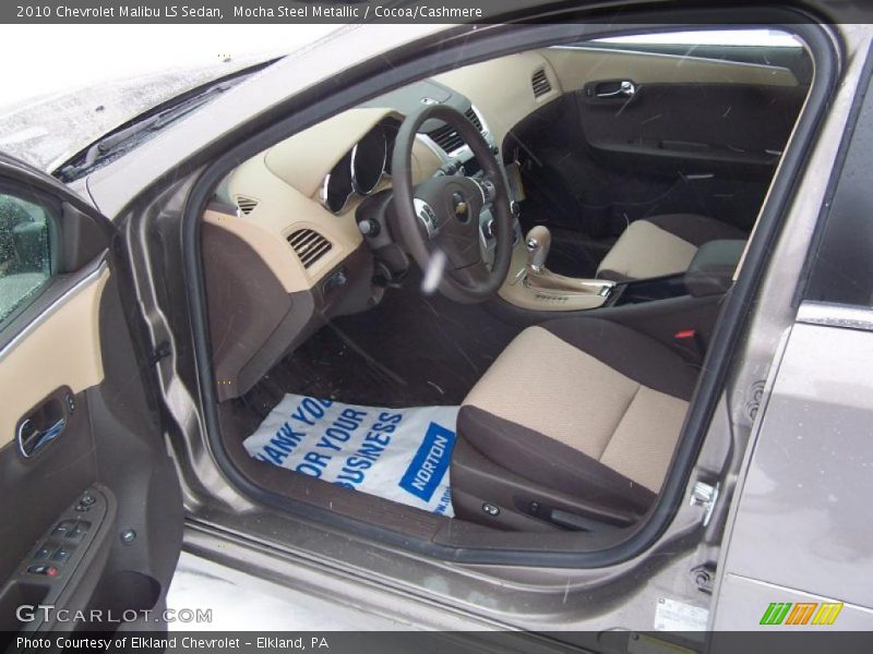 Mocha Steel Metallic / Cocoa/Cashmere 2010 Chevrolet Malibu LS Sedan