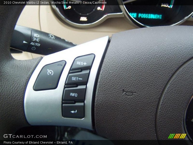 Mocha Steel Metallic / Cocoa/Cashmere 2010 Chevrolet Malibu LS Sedan