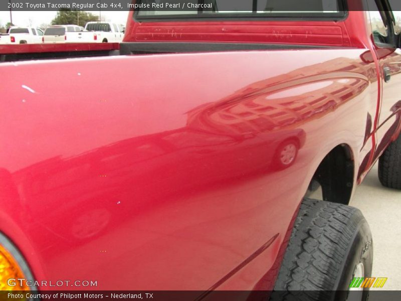 Impulse Red Pearl / Charcoal 2002 Toyota Tacoma Regular Cab 4x4