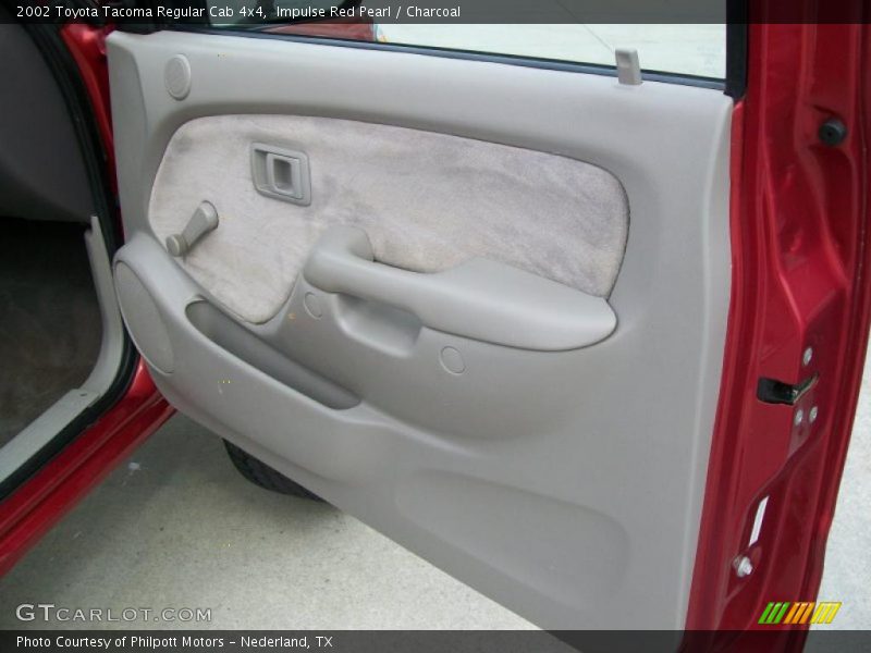 Impulse Red Pearl / Charcoal 2002 Toyota Tacoma Regular Cab 4x4