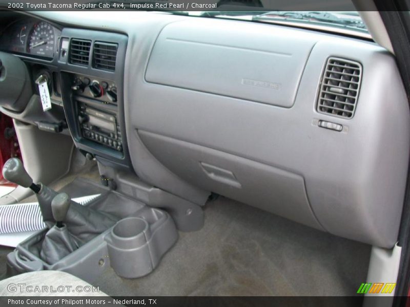 Impulse Red Pearl / Charcoal 2002 Toyota Tacoma Regular Cab 4x4